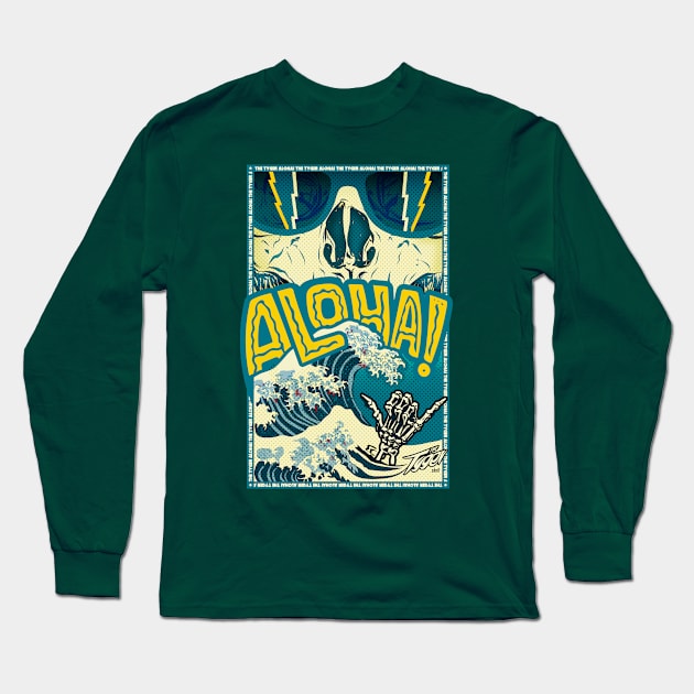 Aloha Long Sleeve T-Shirt by thetyger